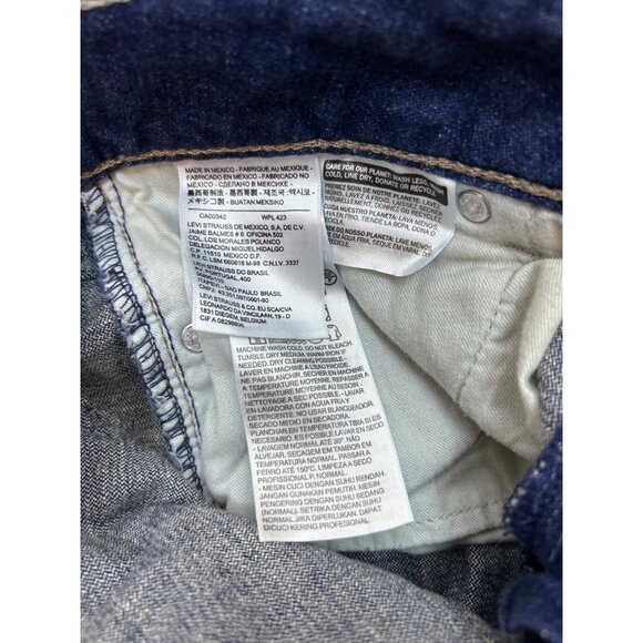 Levi’s 529 Curvy Bootcut Jeans Women’s Size 27 Blue Mid Rise Stretch Denim Pants - Picture 11 of 12